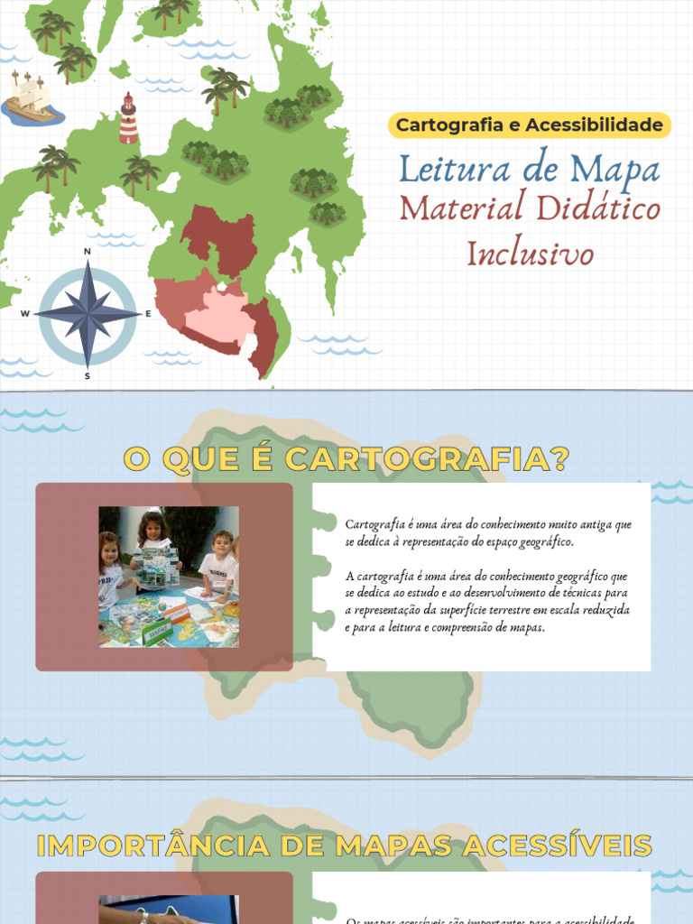 Mapas Acessíveis na Cartografia | PDF