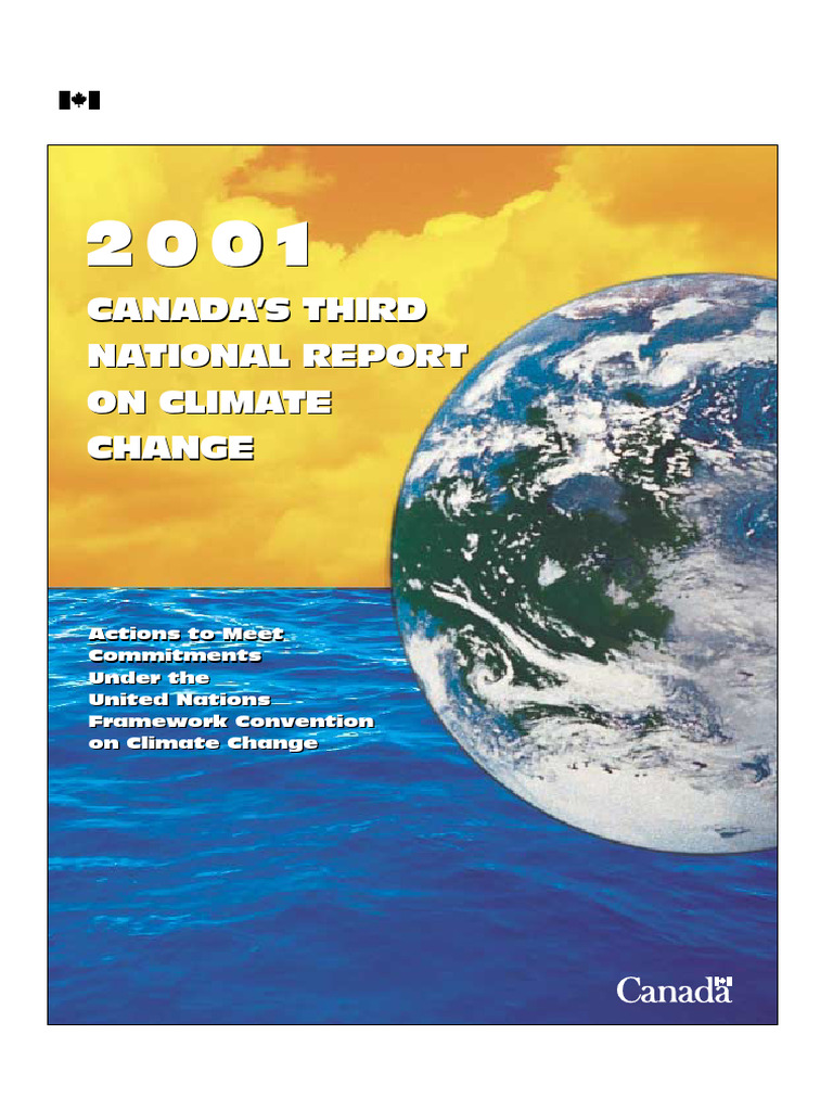 CanadaFinalReport 2001 | PDF | Climate Change | Greenhouse Gas