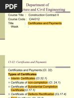 Certificate of Vesting of Materials | PDF | Law