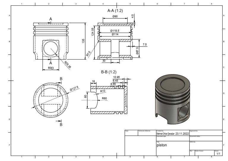 Piston Technical Reference Document | PDF