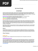 D&D 5E Race Stat Modifiers Guide | PDF | Dwarf (Dungeons & Dragons ...