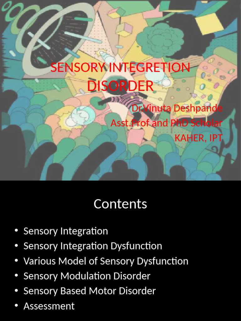 Understanding Sensory Integration Disorder | PDF | Sensory Processing ...