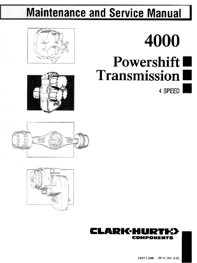 4000 4 Speed | PDF