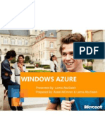 Microsoft Windows Azure - Lamis AbuSaleh