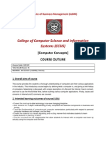 A. Course Outline MIS102