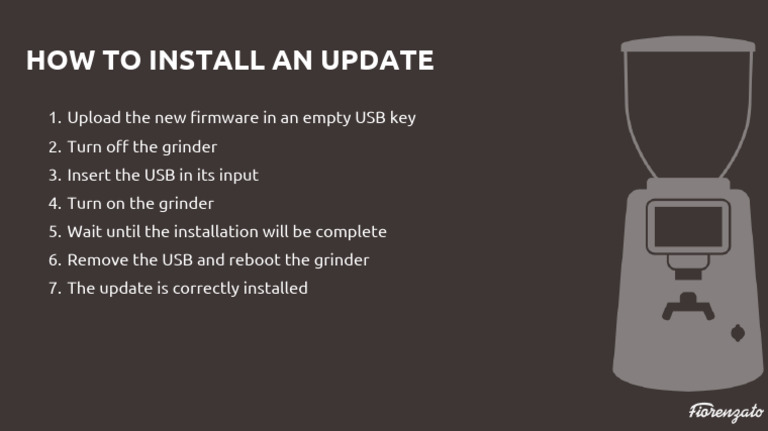 Grinder Firmware Update Guide | PDF