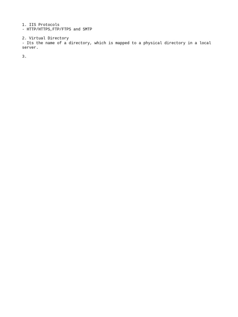 Iis | PDF