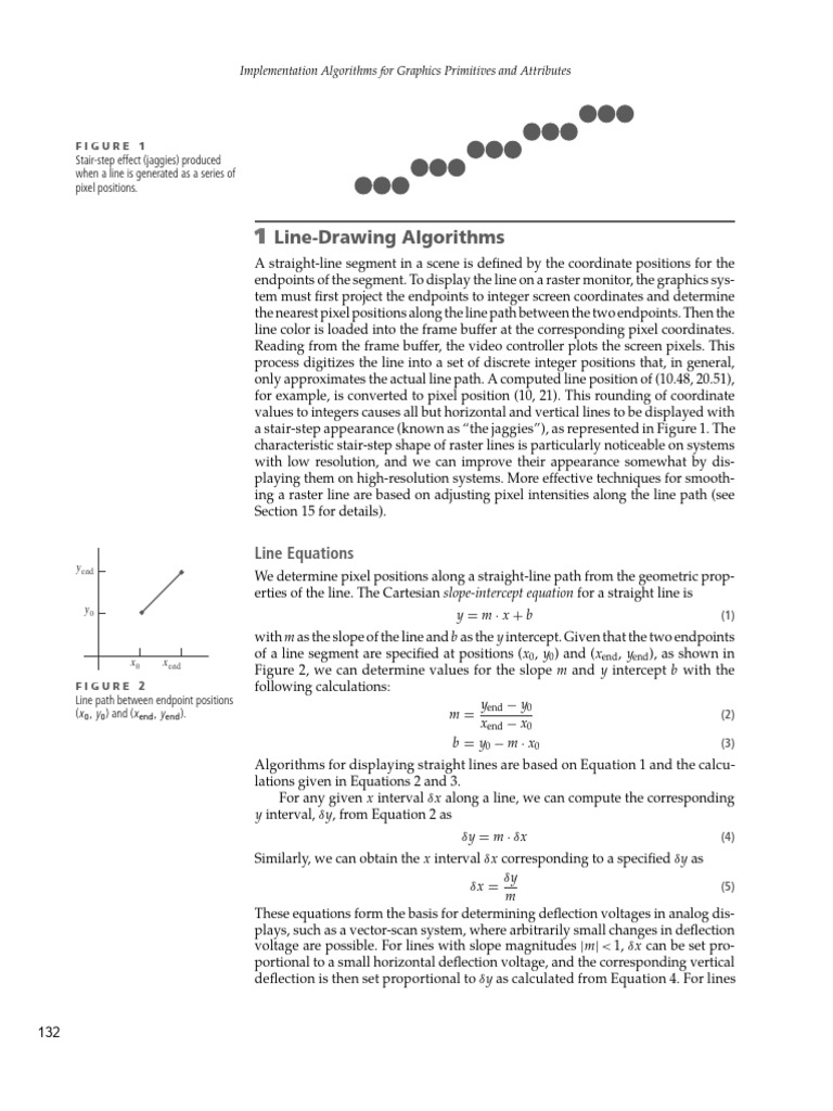 Mid-Point Ellipse Drawing Algorithms | PDF | Algorithms | Mathematics