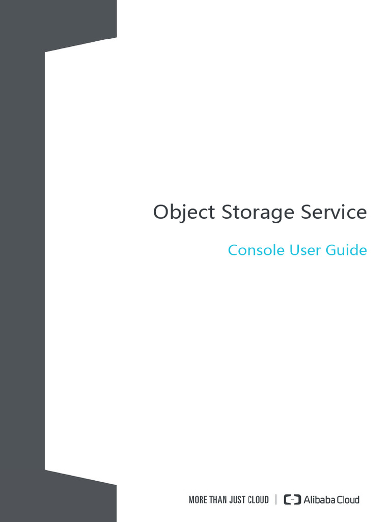 OSS Console User Guide Overview | PDF | Computer File | Command Line ...