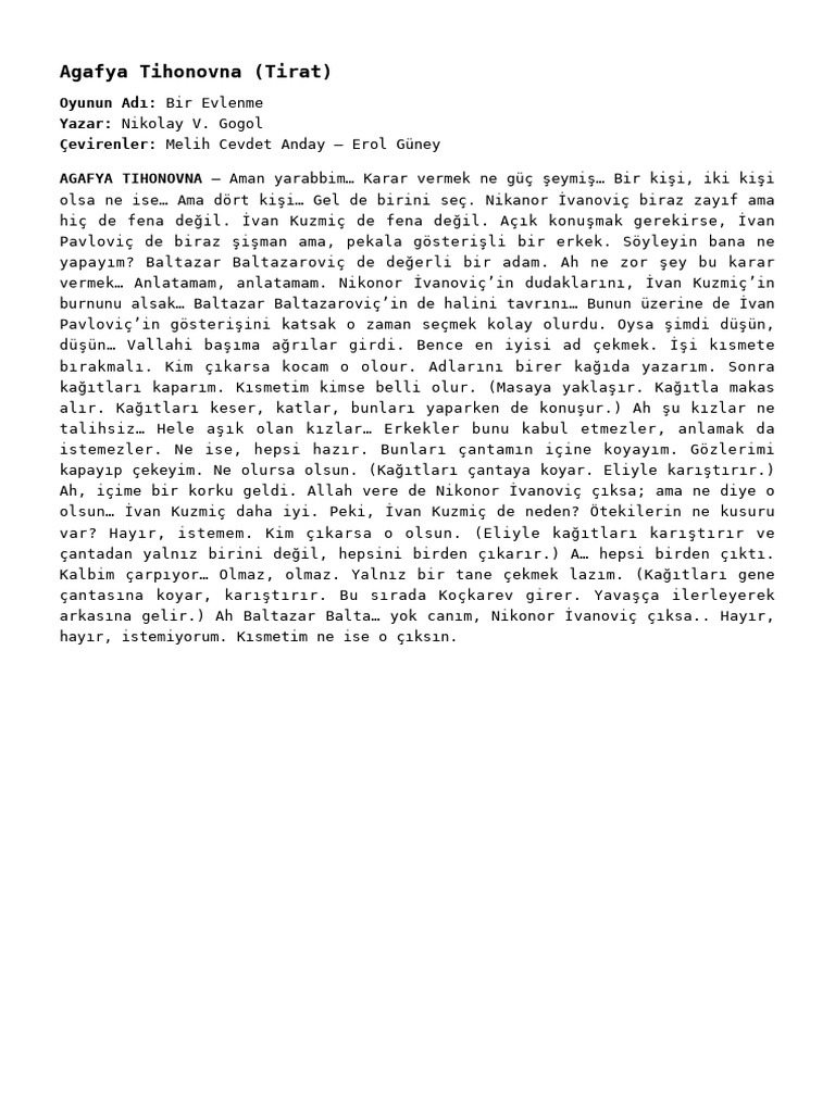 Agafya Tirat | PDF