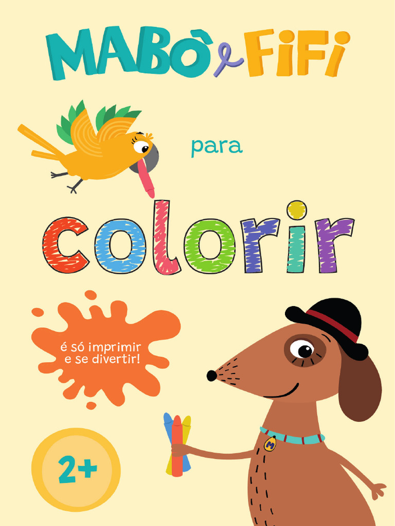 E-Book Mabô e Fifi para Colorir | PDF