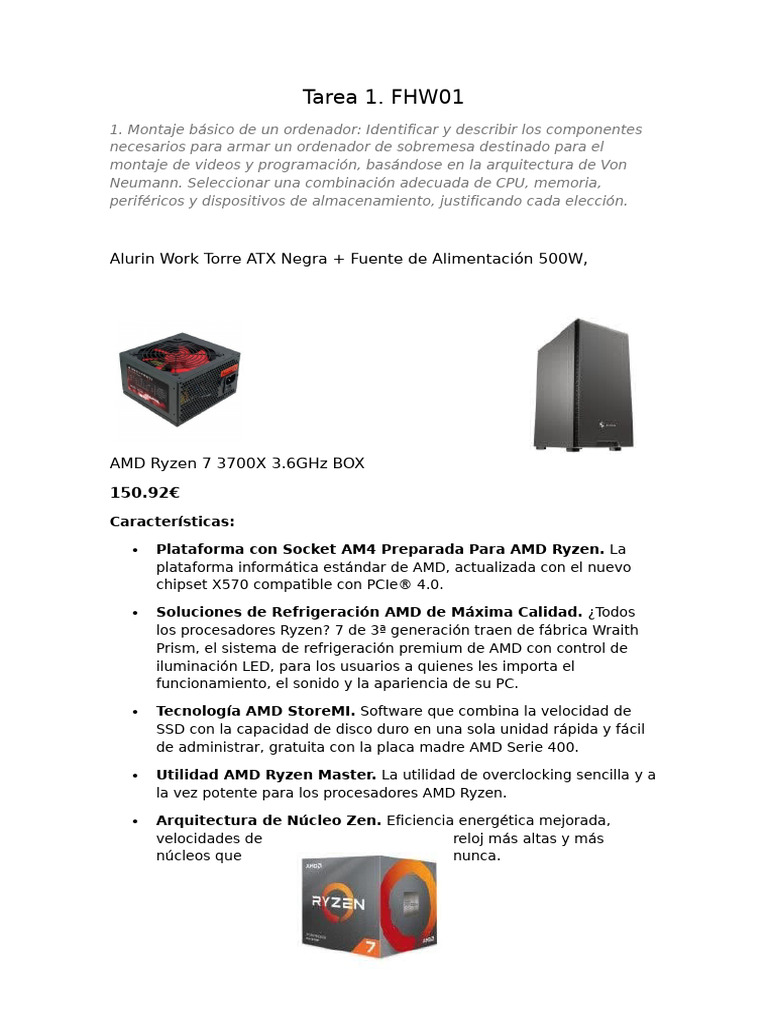 FWH01 | PDF | Almacenamiento de datos de la computadora | Hardware de ...