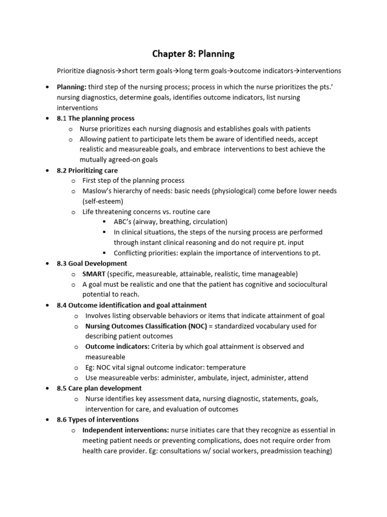 Nursing Care Planning and Implementation | PDF | Electronic Health ...