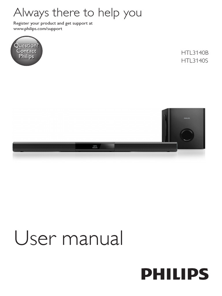 User Manual: Question? Contact Philips | PDF | Bluetooth | Usb