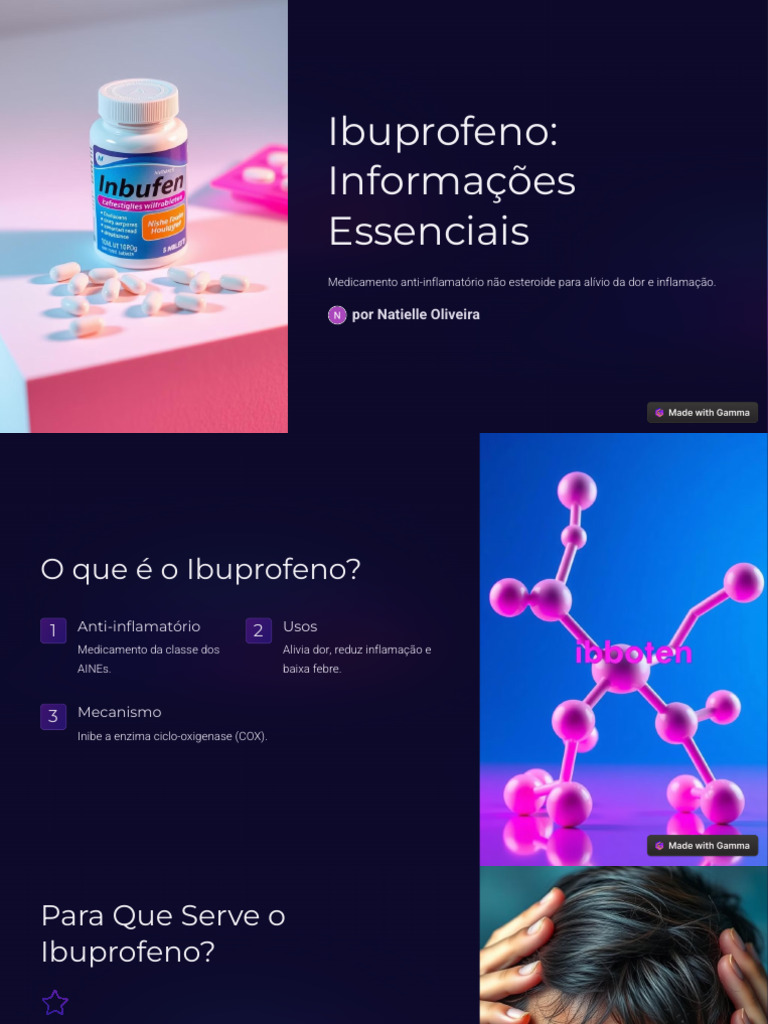 Ibuprofeno Informacoes Essenciais | PDF | Anti-inflamatório não ...