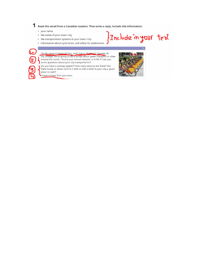 Writing Unit 12 B3 | PDF