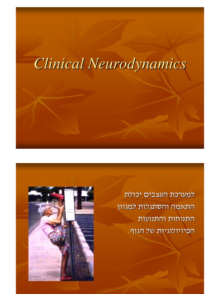 Clinical Neurodynamics Pdf