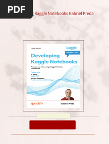 Developing Kaggle Notebooks Gabriel Preda 2024 Scribd Download