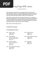 Download Forty Days With Jesus by Collette SN82689185 doc pdf