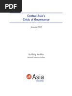 Central Asia's crisis of governance