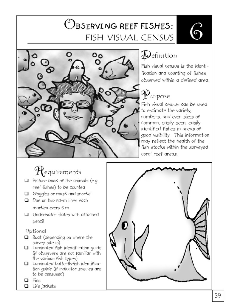 Reef Fish Visual Census Guide | PDF | Census | Coral Reef