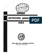 Africa Rice Activities Highlights 1984