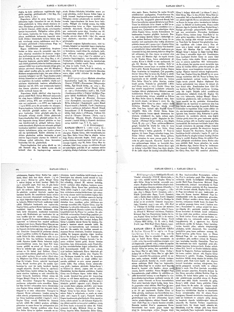 Kaplan Giray I Kaplan Giray II Cilt 6 | PDF