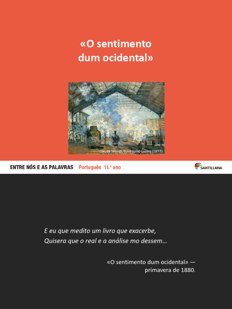 «O sentimento dum ocidental» | PDF