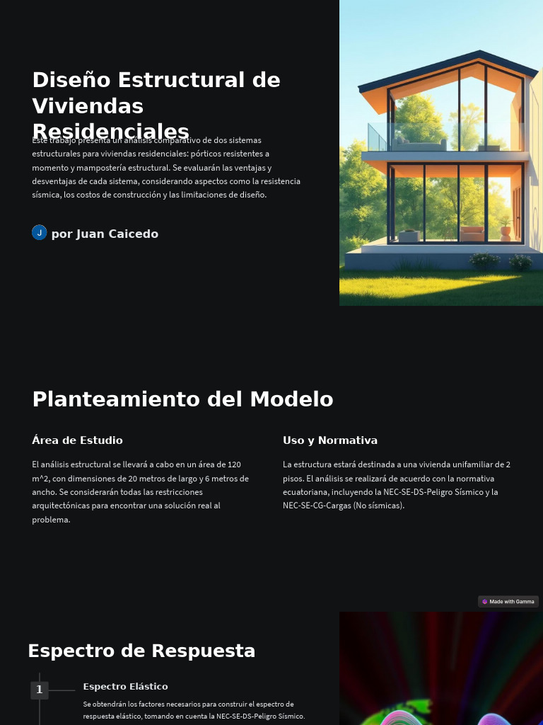 Análisis Estructural de Viviendas en Ecuador | PDF | Albañilería