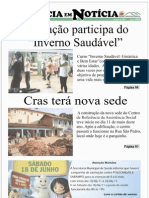 2ª EDIÇÃO - JORNAL NATÉRCIA EM NOTÍCIA - JUNHO DE 2011