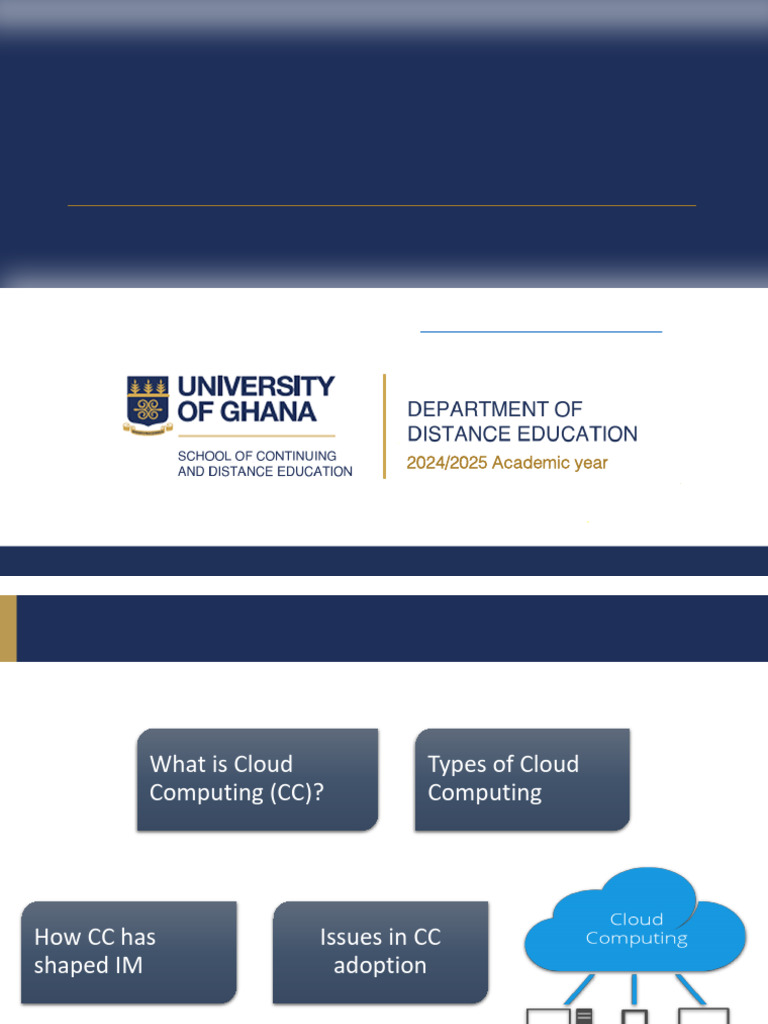 Cloud Computing in Information Management | PDF | Platform As A Service ...