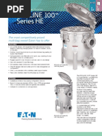 Proline 100™ Series He | Bag Filter Housing | Eaton Corporation