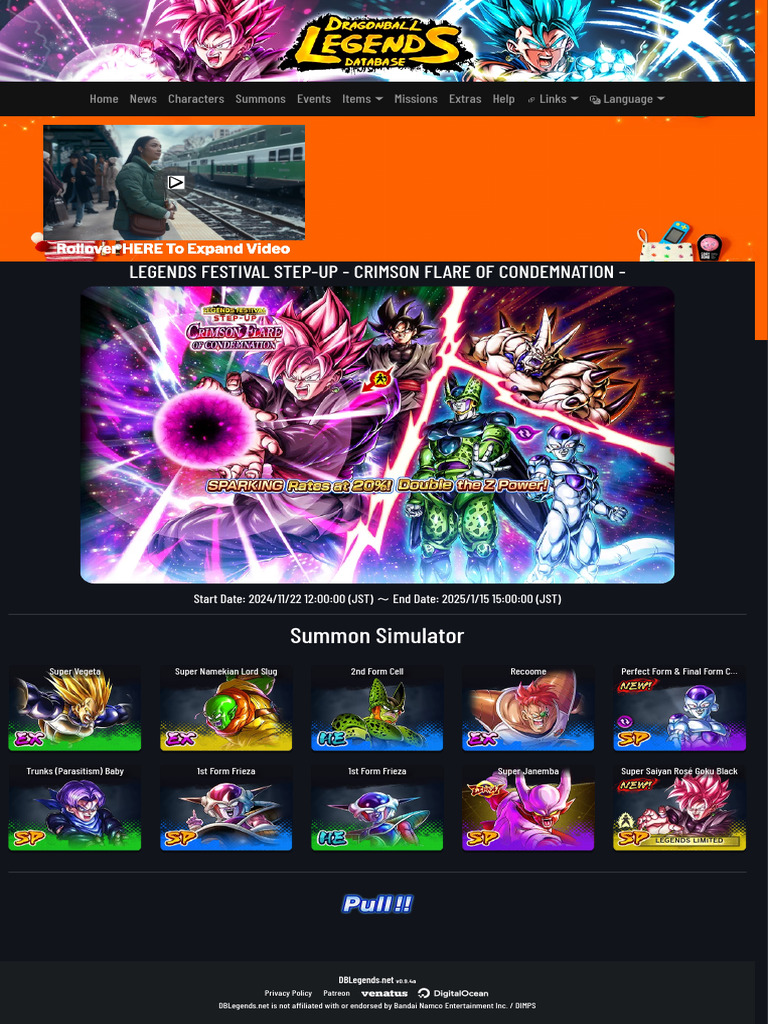 Legends Festival: Crimson Flare Event | PDF