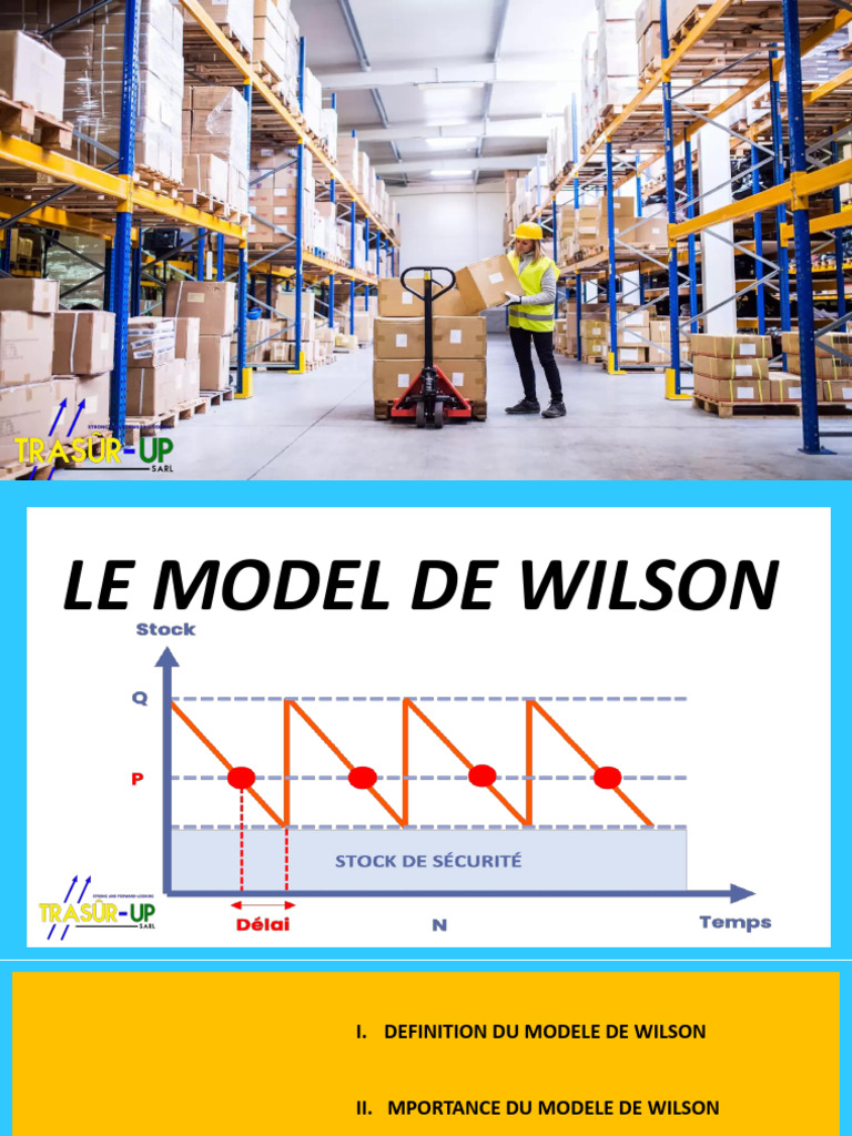 Modèle de Wilson en gestion des stocks | PDF | Stock | Business