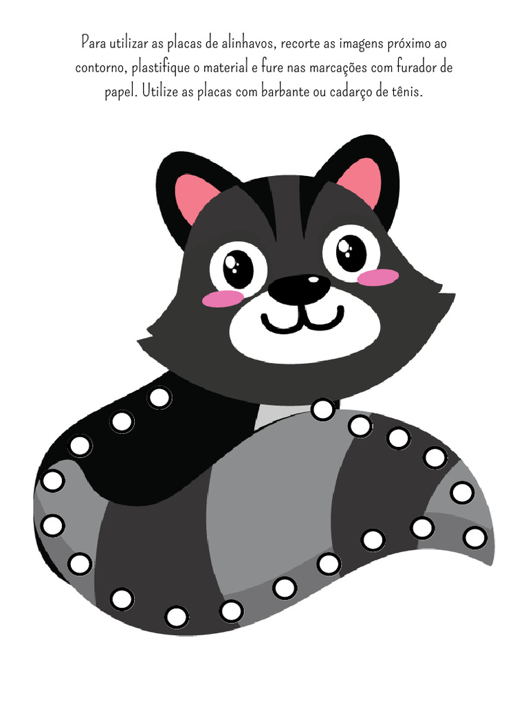 Alinhavo Animais Imprimir | PDF