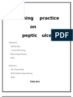 Peptic Ulcer and Hemmorhoids