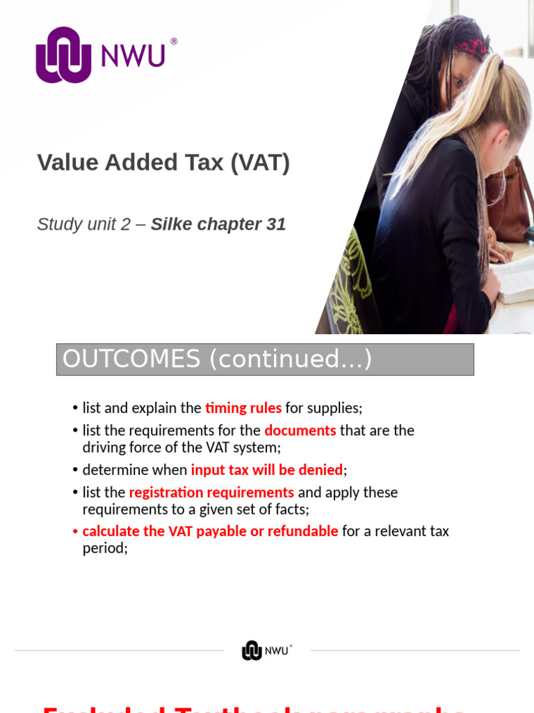 TAXF211+VAT+2025 | PDF | Value Added Tax | Taxes