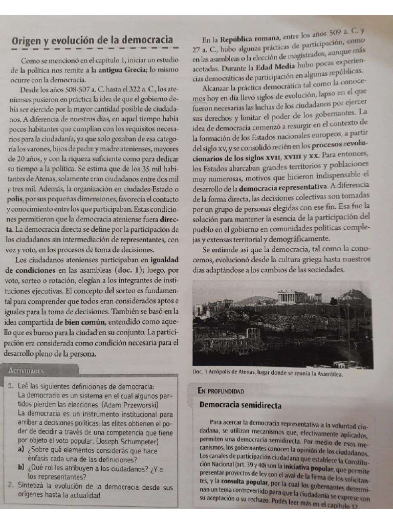 Origen de La Democracia | PDF