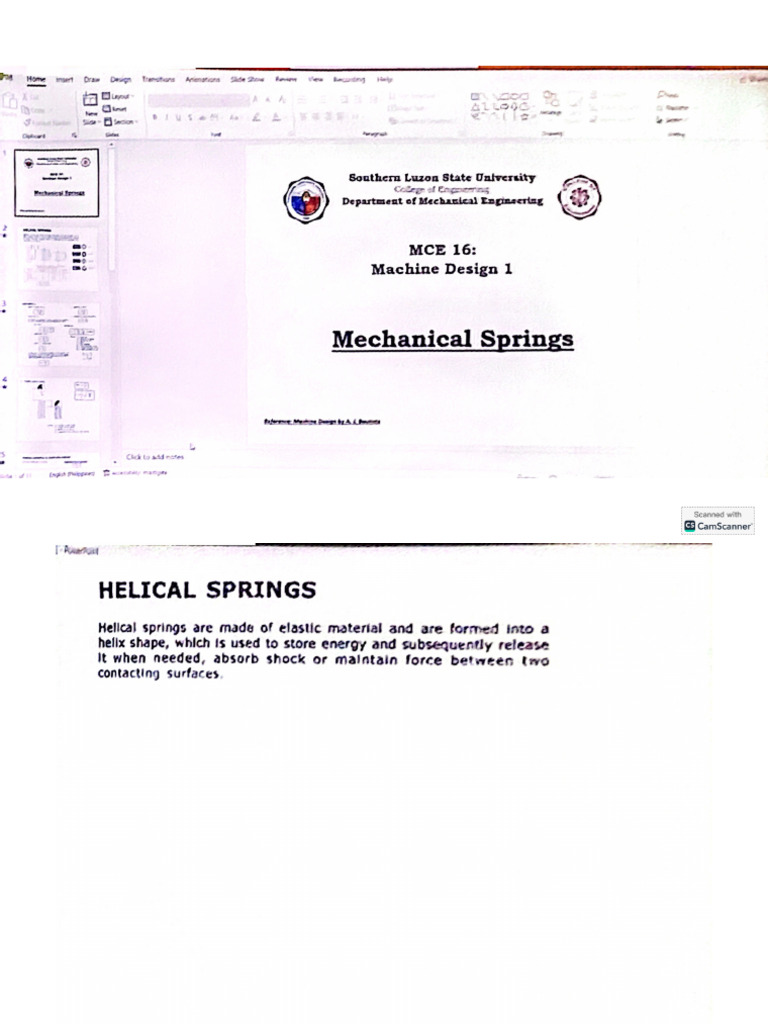 Mechanical Spring | PDF