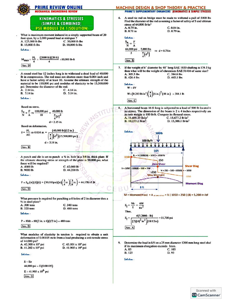 Simple Stress | PDF