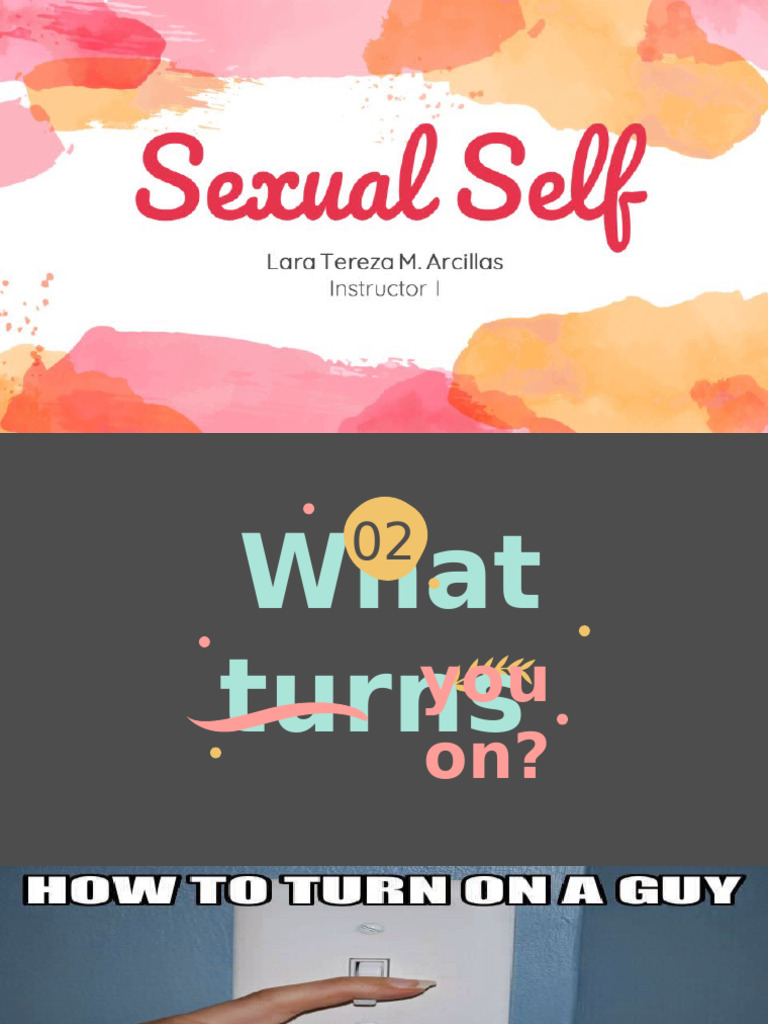Chapter 2.2 Sexual Self Part 2 | PDF | Orgasm | Sexual Arousal