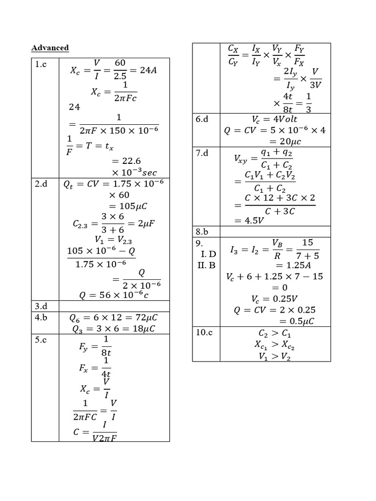 Advanced ch4 | PDF