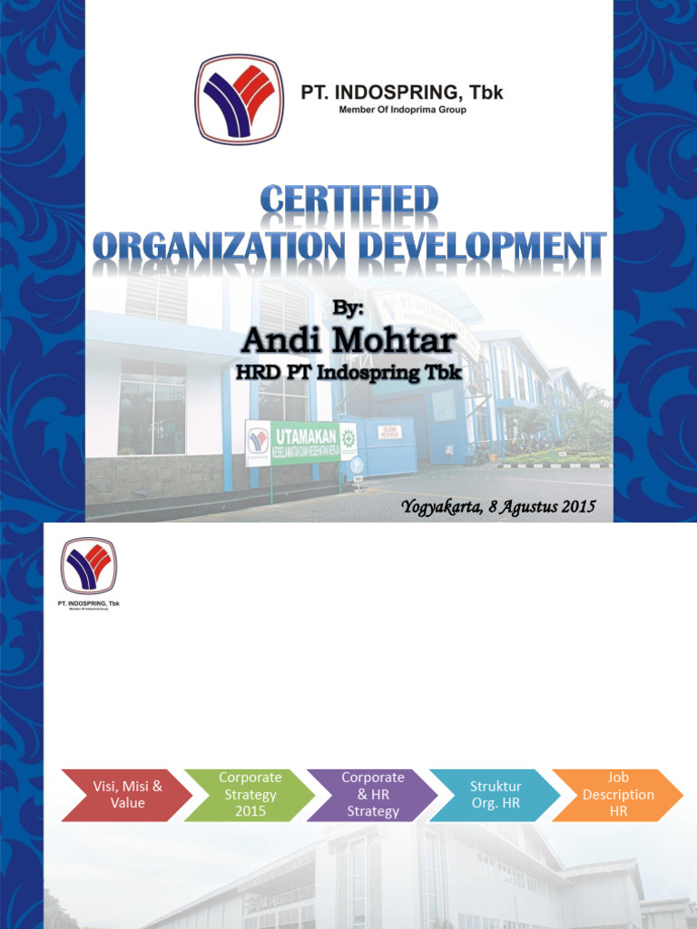 Materi Presentasi COD - Andi Mohtar | PDF