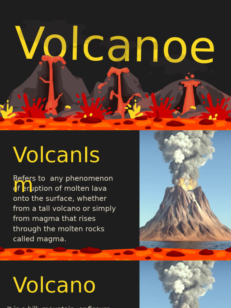 Volcano | PDF | Volcano | Types Of Volcanic Eruptions
