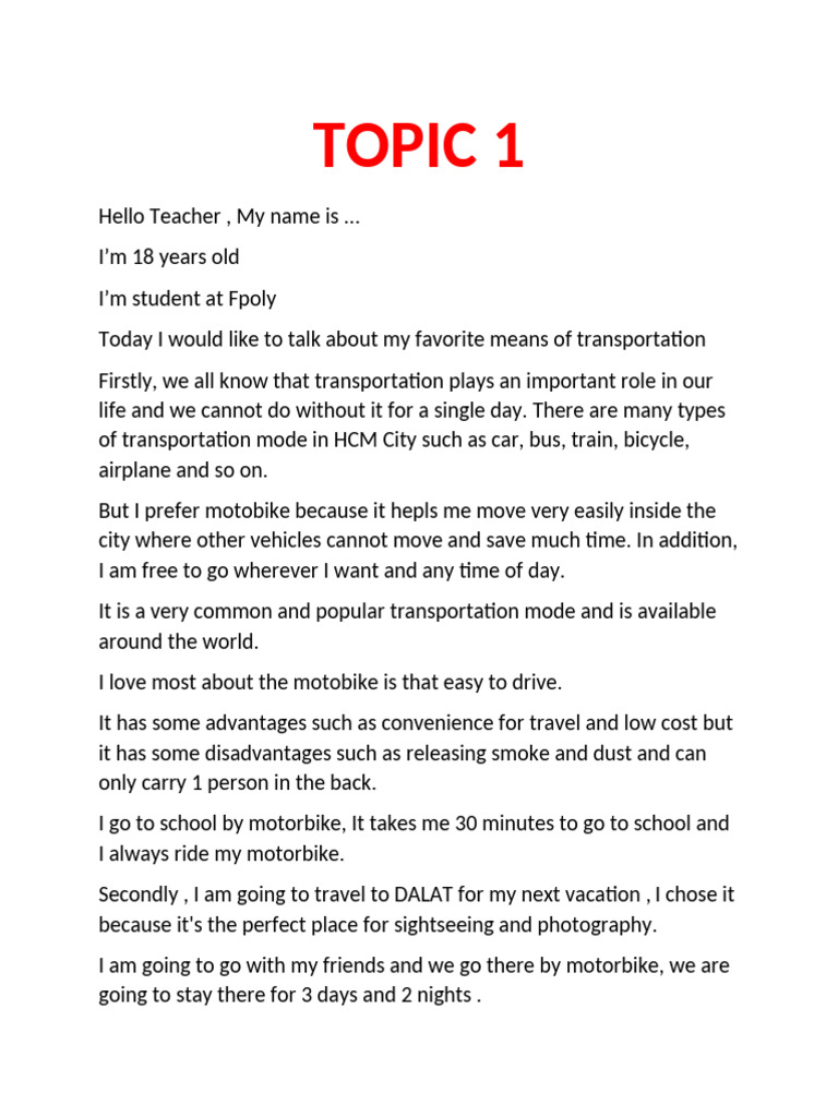 TOPIC 1 Edited | PDF