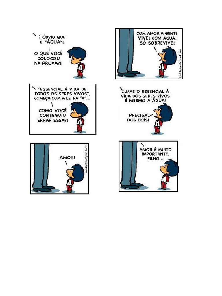 Atividade para Impressao Tirinha Armandinho | PDF