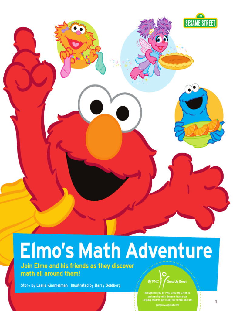 Elmo's Fun Math Adventure Activities | PDF | Pbs Kids | Sesame Workshop