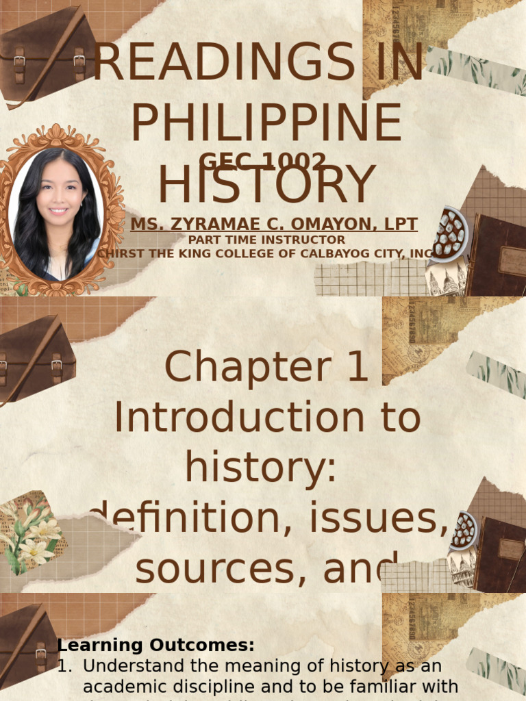 Readings in Philippine History Lesson 1 | PDF | Positivism | Methodology