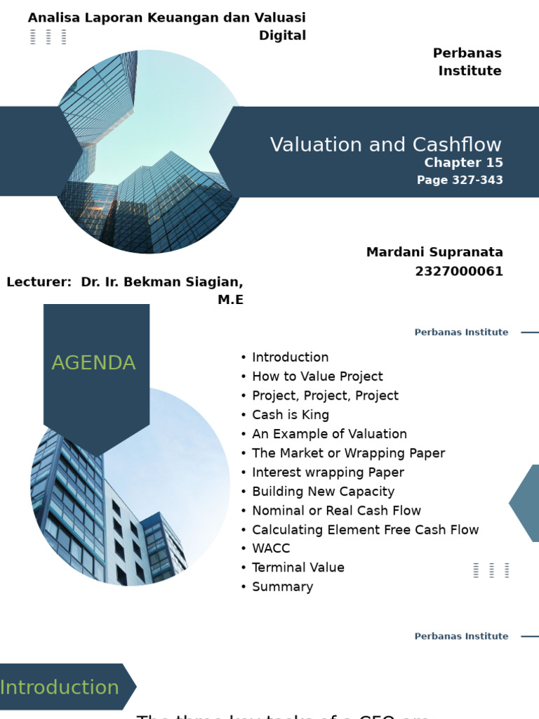 Valuation & Cash Flow (Mardani Supranata_2327000061) | PDF | Cost Of ...