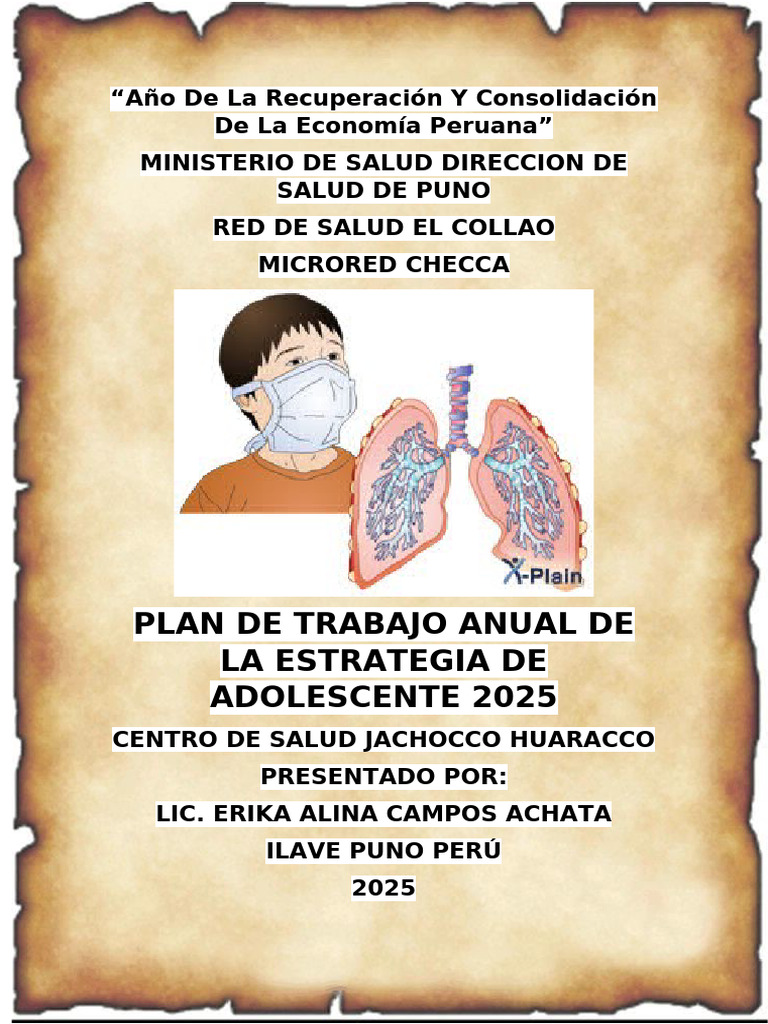 Estrategia Integral de Salud Adolescente 2025 | PDF | Adolescencia ...